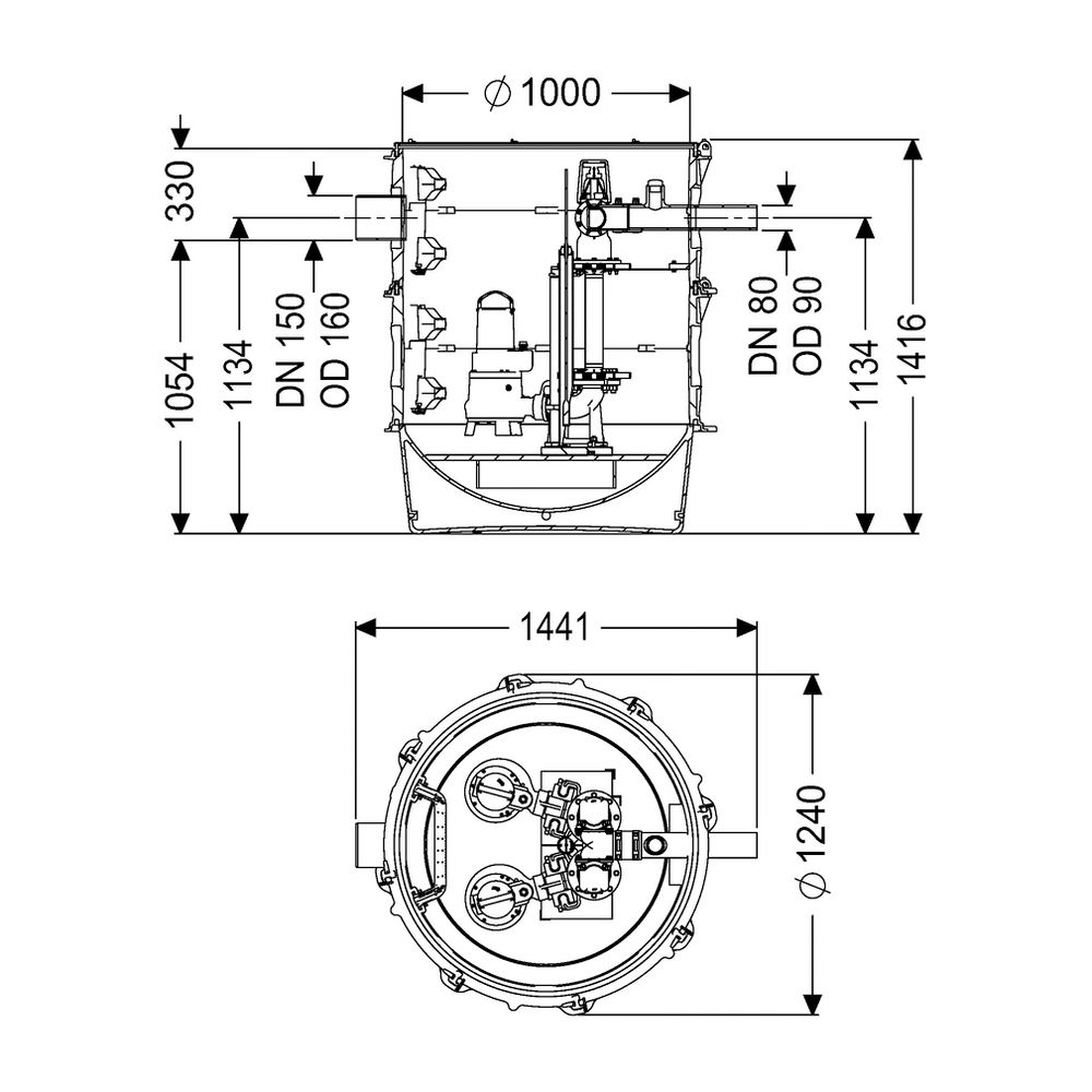 Kessel Pumpstation Aquapump XL Duo GTF 2600-S1... KESSEL-8743024 4026092075784 (Abb. 2)