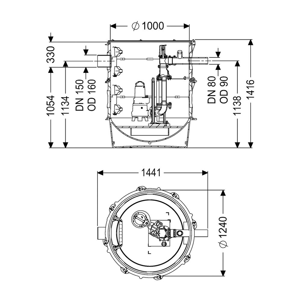 Kessel Pumpstation Aquapump XL Tronic GTK 2600-S1... KESSEL-8743027 4026092075814 (Abb. 2)