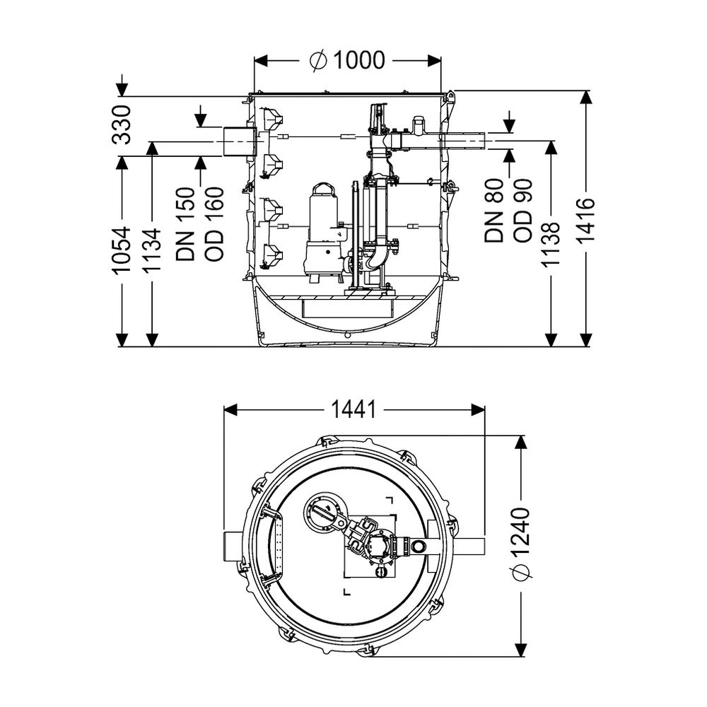 Kessel Pumpstation Aquapump XL Tronic GTK 3700-S1... KESSEL-8743028 4026092075821 (Abb. 2)