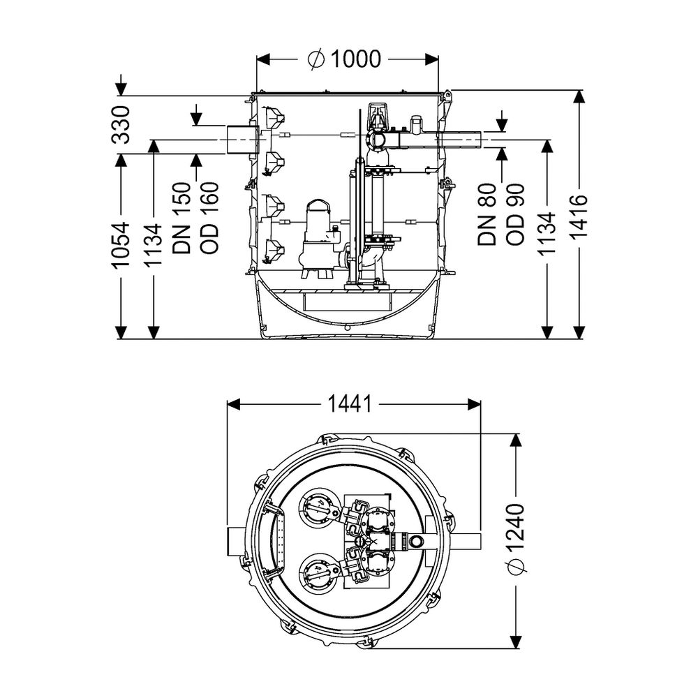 Kessel Pumpstation Aquapump XL Duo GTK 1300-S1... KESSEL-8743029 4026092075838 (Abb. 2)