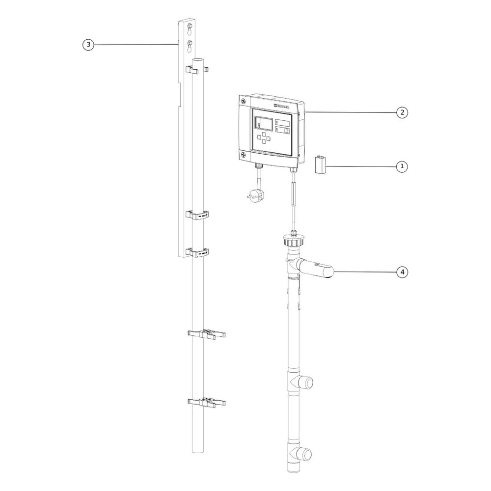 Kessel Messgerät Sonic Control, Typ A, 917830... KESSEL-917830 4026092047354 (Abb. 2)