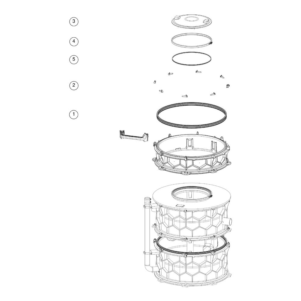 Kessel Fettabscheider EasyClean Modular free NS 3 Direct, 3-teilig, TS... KESSEL-93003-D1-R2-TS 4026092104040 (Abb. 3)