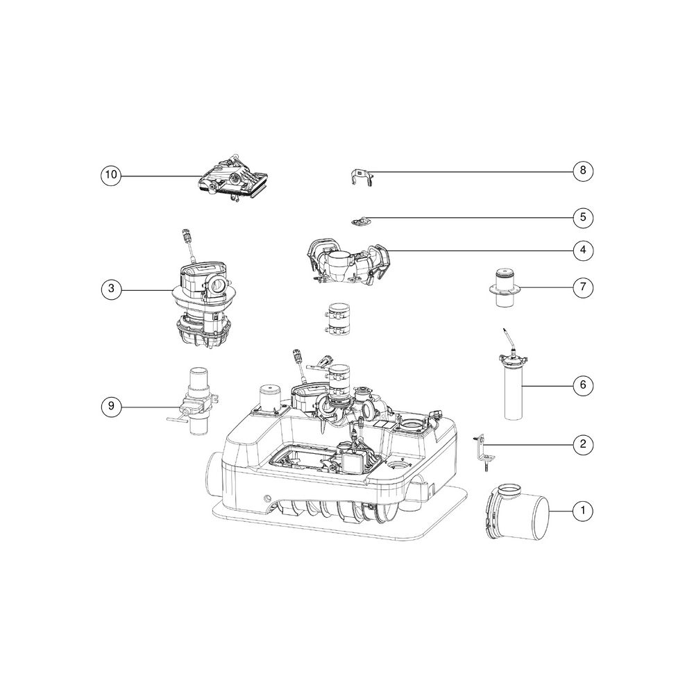 Kessel Hybridhebeanlage Ecolift L Mono SPF 1350-S3, FKA, DN 150, 26m3/h, max. Förderhöhe ... KESSEL-22002 4026092105801 (Abb. 3)
