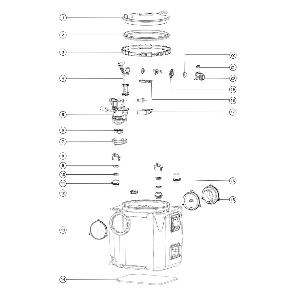 Kessel Aqualift S Hebeanlage 100 Mono GTF 600 S1, freie Aufstellung... KESSEL-28511 4026092092880 (Abb. 3)