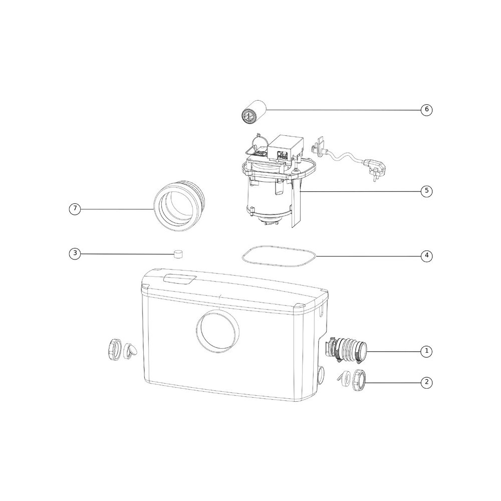 Kessel Kleinhebeanlage Minilift F S3, freie Aufstellung... KESSEL-28520 4026092072899 (Abb. 3)