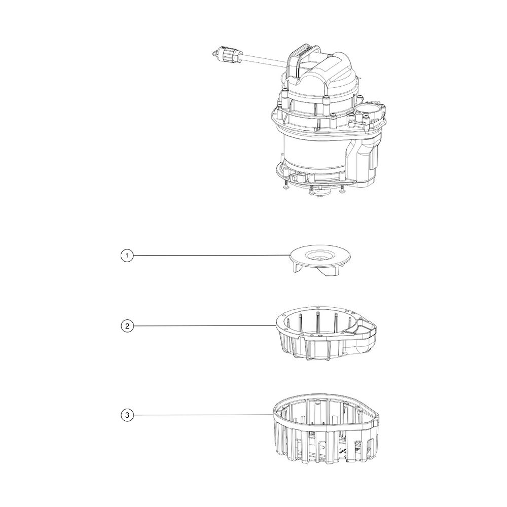 Kessel Tauchpumpe Aquadive GTF 1000 resistent S1, ohne Schwimmerschalter, 10m... KESSEL-28760C 4026092093764 (Abb. 3)