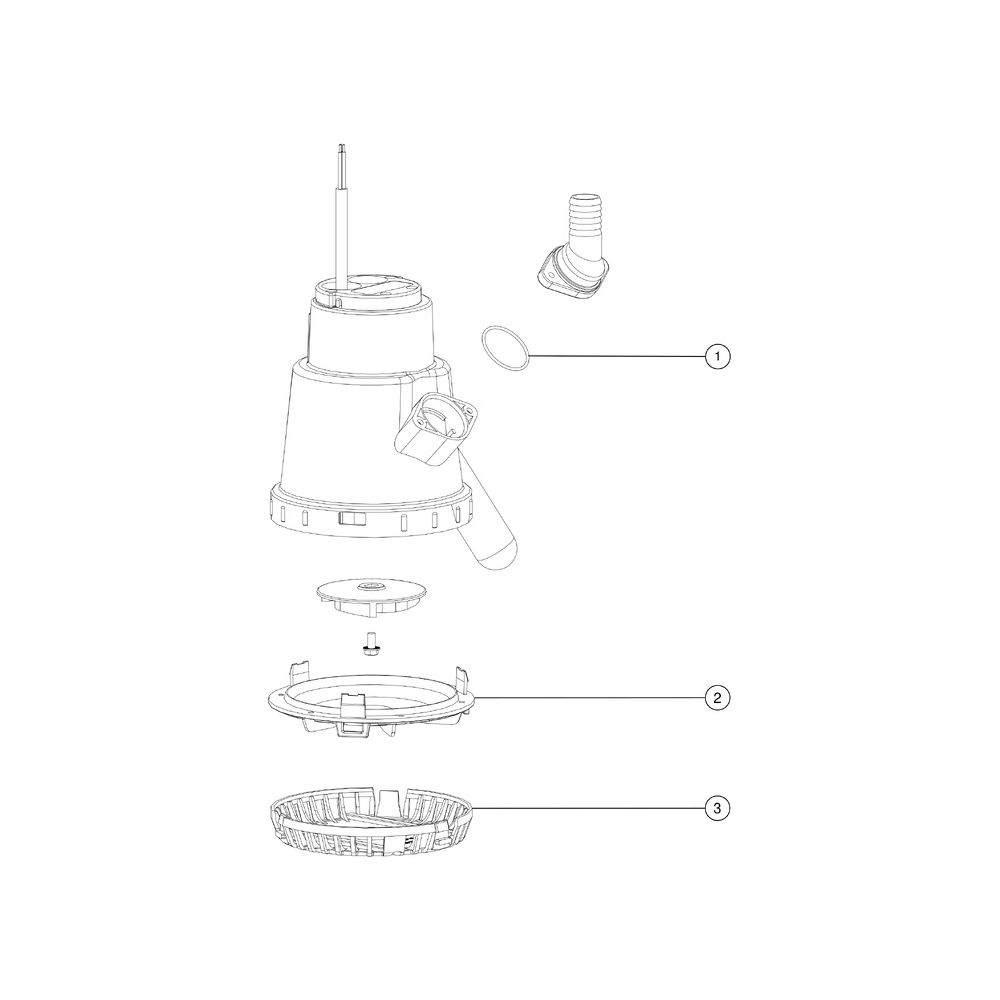 Kessel Aquadive Tauchpumpe KTP 300 resistant S1, mit Schwimmerschalter, 10m... KESSEL-28840C 4026092093634 (Abb. 3)
