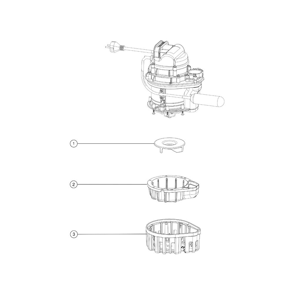 Kessel Tauchpumpe Aquadive GTF 1000 resistent S3, mit Schwimmerschalter, 10m... KESSEL-28860C 4026092093771 (Abb. 3)