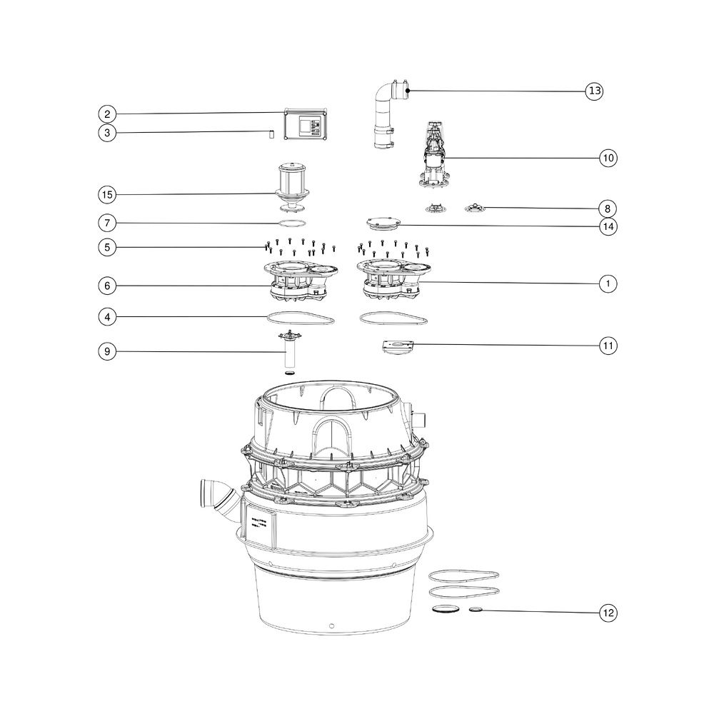 Kessel Aquapump Pumpstation XL Tronic 400V SPF 4500-S3, S3, mit Tauchglocke, niedrigste... KESSEL-8742015 4026092069516 (Abb. 3)