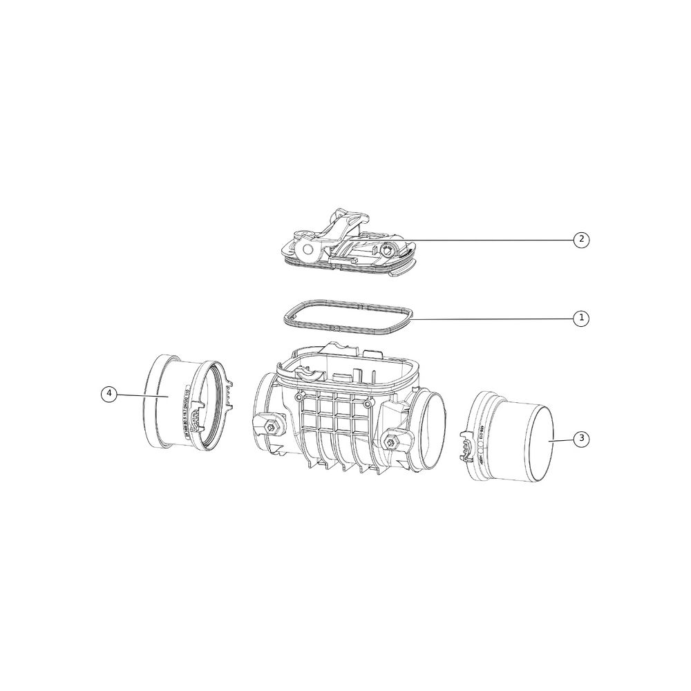 Kessel Staufix Reinigungsrohr DN 100, freiliegend, 700100... KESSEL-700100 4026092075883 (Abb. 2)