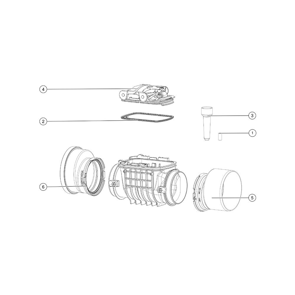 Kessel Staufix Reinigungsrohr DN 200, freiliegend, 700200... KESSEL-700200 4026092075975 (Abb. 2)