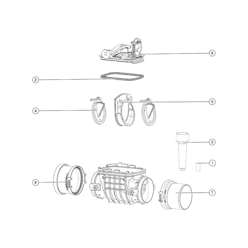 Kessel Staufix Rückstauverschluss DN 100 Typ 2, freiliegend... KESSEL-730100 4026092076354 (Abb. 3)