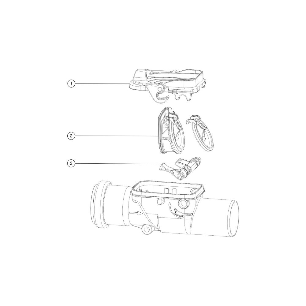 Kessel Rückstauverschluss Staufix DN 50 Typ 2... KESSEL-73050 4026092027394 (Abb. 3)