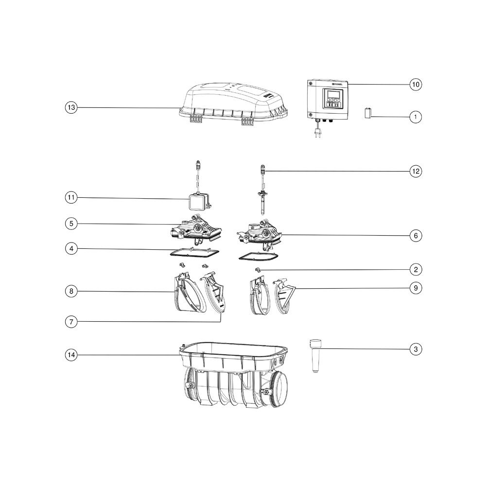 Kessel Staufix FKA Rückstauautomat, Schaltgerät Comfort, freiliegend... KESSEL-84000 4026092053874 (Abb. 3)