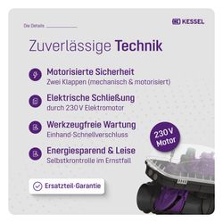 Kessel Rückstaupumpanlage Pumpfix F, ohne Stutzen, freiliegend... KESSEL-24000 4026092053898 (Abb. 1)