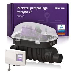 Kessel Rückstaupumpanlage Pumpfix F DN 100, freiliegend... KESSEL-24100 4026092046487 (Abb. 1)