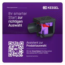 Kessel Kellerablauf Drehfix DN 100 Typ 5, Rost Schwarz... KESSEL-27301 4026092007815 (Abb. 1)