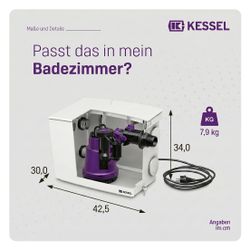 Kessel Hebeanlage Minilift S KTP 300, 2-polig, S1, mechanisch... KESSEL-28561 4026092096970 (Abb. 1)