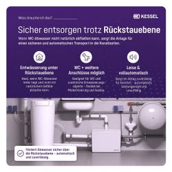 Kessel Hebeanlage Minilift S KTP 300, 2-polig, S1, mechanisch... KESSEL-28561 4026092096970 (Abb. 1)