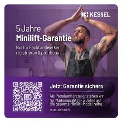 Kessel Hebeanlage Minilift S KTP 300, 2-polig, S1, mechanisch... KESSEL-28561 4026092096970 (Abb. 1)