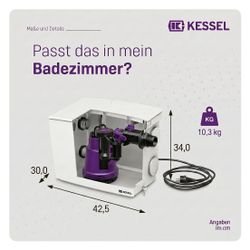 Kessel Hebeanlage Minilift L KTP 300 resistent S1, freie Aufstellung... KESSEL-28561C 4026092096987 (Abb. 1)