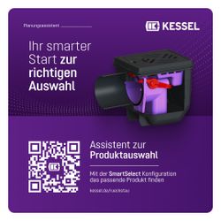 Kessel Kellerablauf DN 100, 200mm, Rost Schwarz, 33101... KESSEL-33101 4026092007860 (Abb. 1)