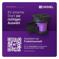Kessel Kellerablauf DN 100, 150mm, Rost Schwarz, 36501... KESSEL-36501 4026092007877 (Abb. 1)