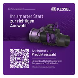 Kessel Rückstauverschluss Staufix, DN 100 Typ 1, freiliegend... KESSEL-720100 4026092076033 (Abb. 1)
