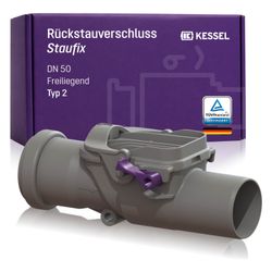 Kessel Rückstauverschluss Staufix DN 50 Typ 2... KESSEL-73050 4026092027394 (Abb. 1)