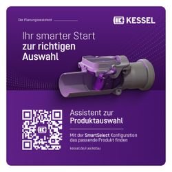 Kessel Rückstauverschluss Staufix DN 50 Typ 2... KESSEL-73050 4026092027394 (Abb. 1)