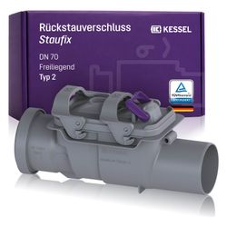 Kessel Rückstauverschluss Staufix DN 70 Typ 2... KESSEL-73070 4026092039403 (Abb. 1)