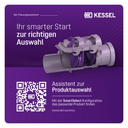 Kessel Rückstauverschluss Staufix DN 70 Typ 2... KESSEL-73070 4026092039403 (Abb. 1)
