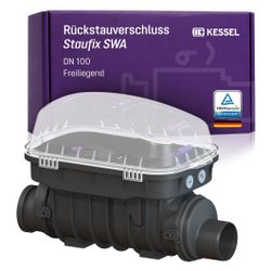 Kessel Rückstauverschluss Staufix, SWA DN 100, freiliegend... KESSEL-73100.10 4026092003909 (Abb. 1)