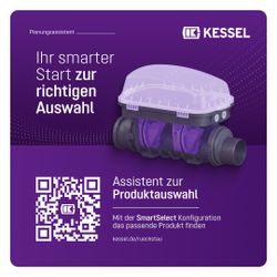 Kessel Rückstauverschluss Staufix, SWA DN 125, freiliegend... KESSEL-73125.10 4026092003930 (Abb. 1)