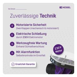 Kessel Rückstauautomat Staufix FKA, Schaltgerät Comfort, freiliegend... KESSEL-84000 4026092053874 (Abb. 1)