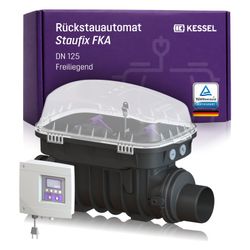 Kessel Rückstauautomat Staufix FKA, DN 125, Schaltgerät Comfort, freiliegend... KESSEL-84125 4026092046340 (Abb. 1)