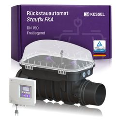 Kessel Rückstauautomat Staufix FKA, DN 150, Schaltgerät Comfort, freiliegend... KESSEL-84150 4026092046357 (Abb. 1)