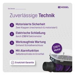 Kessel Rückstauautomat Staufix FKA, DN 150, Schaltgerät Comfort, freiliegend... KESSEL-84150 4026092046357 (Abb. 1)
