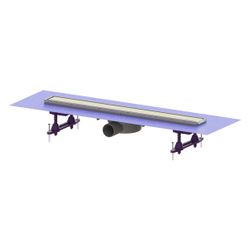 Kessel Linearis Duschrinne Compact DN 50 WaD, V2A, Länge 650mm... KESSEL-45600.62M 4026092078907 (Abb. 1)