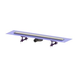 Kessel Linearis Duschrinne Compact DN 50 WaD, V2A, Länge 850mm... KESSEL-45600.64M 4026092078921 (Abb. 1)