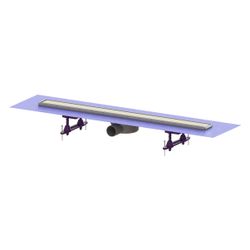 Kessel Linearis Duschrinne Compact DN 50 WaD, V2A, Länge 850mm... KESSEL-45600.64M 4026092078921 (Abb. 1)