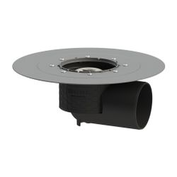 Kessel Ecoguss Grundkörper Klebeflansch DN 100, Auslauf seitlich... KESSEL-48511 4026092032589 (Abb. 1)