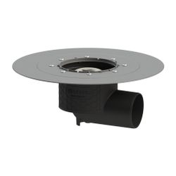 Kessel Ecoguss Grundkörper Klebeflansch DN 80, Auslauf seitlich... KESSEL-48583 4026092033364 (Abb. 1)