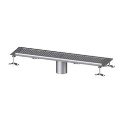 Kessel Kastenrinne Ferrofix, DN 125, 200x1.050mm, mit Klebeflansch Höhe 15mm, Edelstahl... KESSEL-6020100 4026092098608 (Abb. 1)