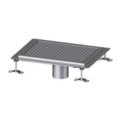 Kessel Kastenrinne Ferrofix, DN 125, 400x550mm, mit Klebeflansch Höhe 15mm, Edelstahl, ... KESSEL-6040050 4026092098264 (Abb. 1)