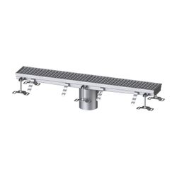 Kessel Kastenrinne Ferrofix, DN 125, 156x1.014mm, ohne Klebeflansch, Edelstahl, Silber... KESSEL-6115100 4026092098899 (Abb. 1)