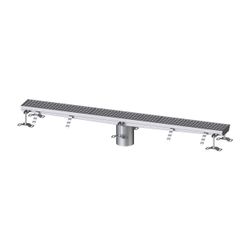 Kessel Kastenrinne Ferrofix, DN 125, 156x1.514mm, ohne Klebeflansch, Edelstahl, Silber... KESSEL-6115150 4026092098905 (Abb. 1)