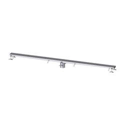 Kessel Kastenrinne Ferrofix, DN 125, 153x3.011mm, ohne Klebeflansch, Edelstahl, Silber... KESSEL-6115300 4026092098936 (Abb. 1)