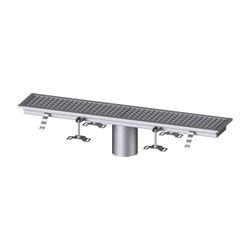 Kessel Kastenrinne Ferrofix, DN 125, 200x1.050mm, ohne Klebeflansch, Edelstahl, Silber... KESSEL-6120100 4026092098950 (Abb. 1)