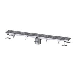 Kessel Kastenrinne Ferrofix, DN 125, 200x1.550mm, ohne Klebeflansch, Edelstahl, Silber... KESSEL-6120150 4026092098967 (Abb. 1)